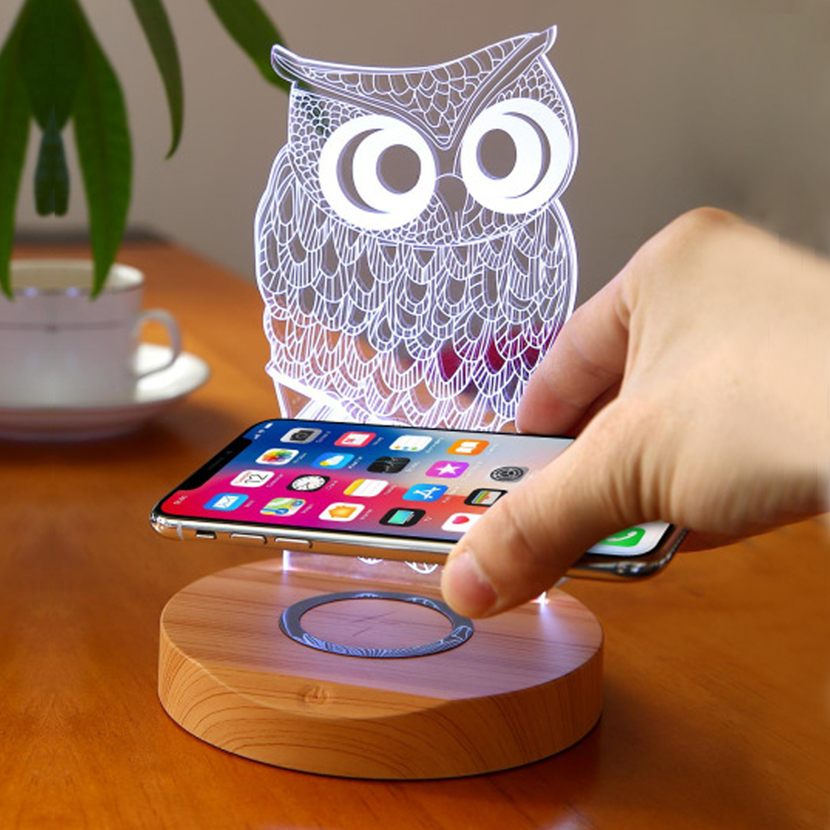 Customised LED Wireless Charging Pad